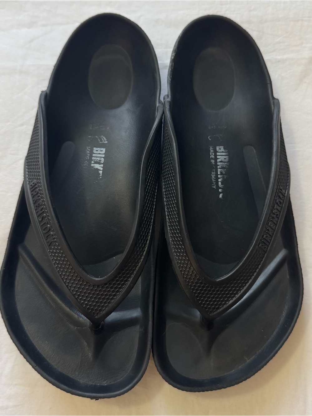 Birkenstock EVA Honolulu Blk Sporty Thong Sandal 38 US 7-7,5 Made in Germany